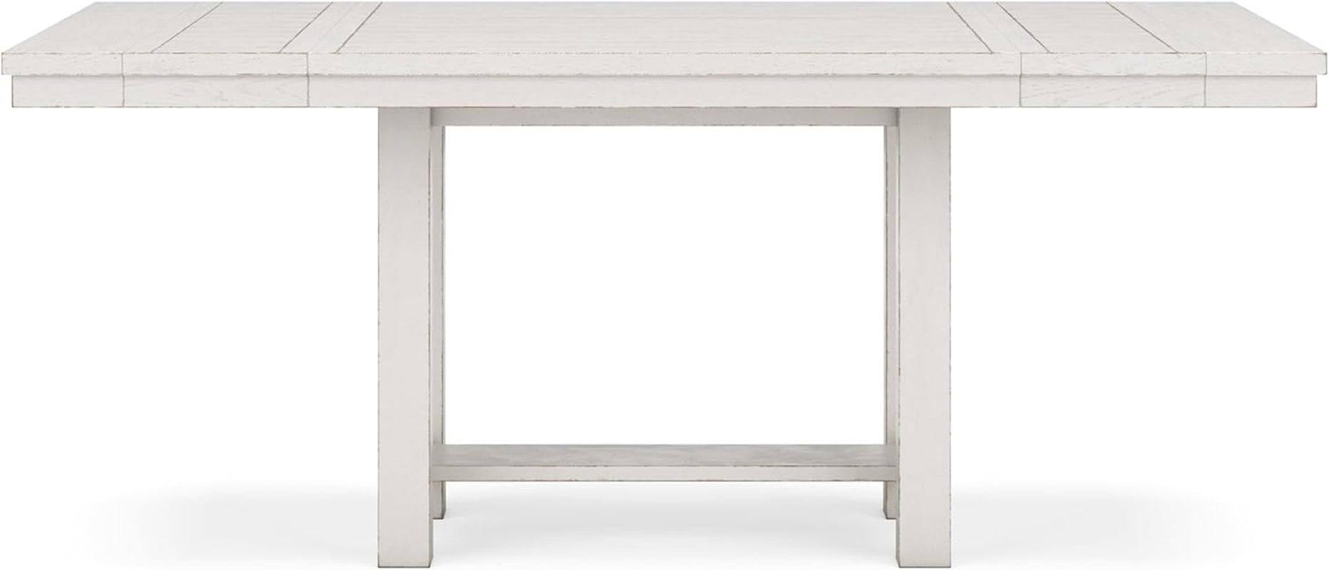 Robbinsdale Counter Height Dining Extension Table, 42" W X 86" D X 36" H, White-4